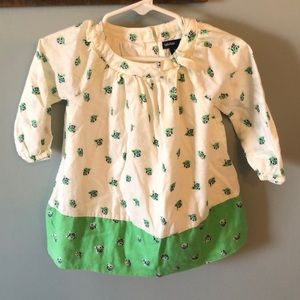 Baby Gap 6-12 Month Baby Girls Long Sleeved Dress